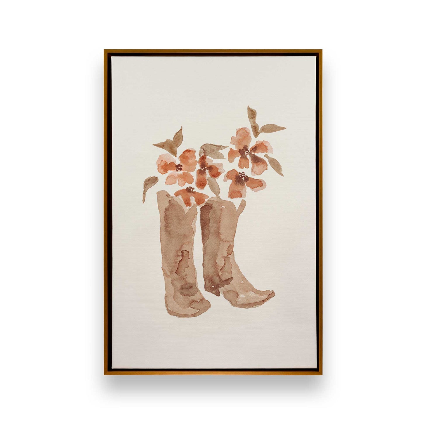 [Color:Polished Gold], Picture of art in a Polished Gold frame