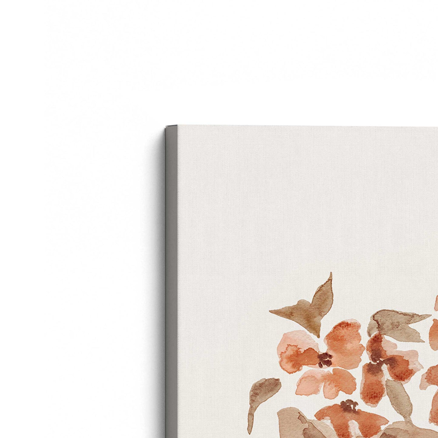 [Color:Stretched Canvas], Picture of the corner of the art