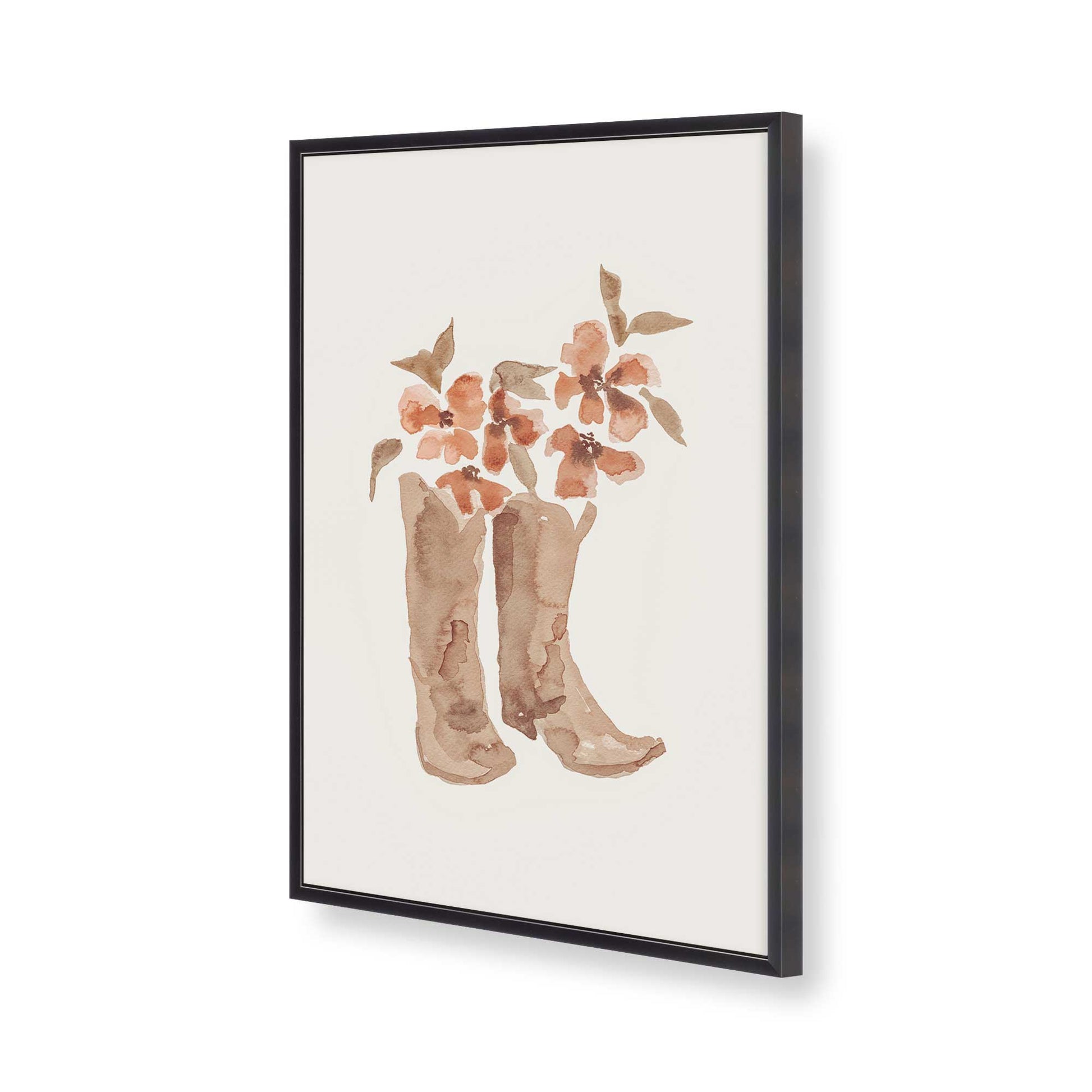 [Color:Weathered Zinc], Picture of art in a Weathered Zinc frame of the corner