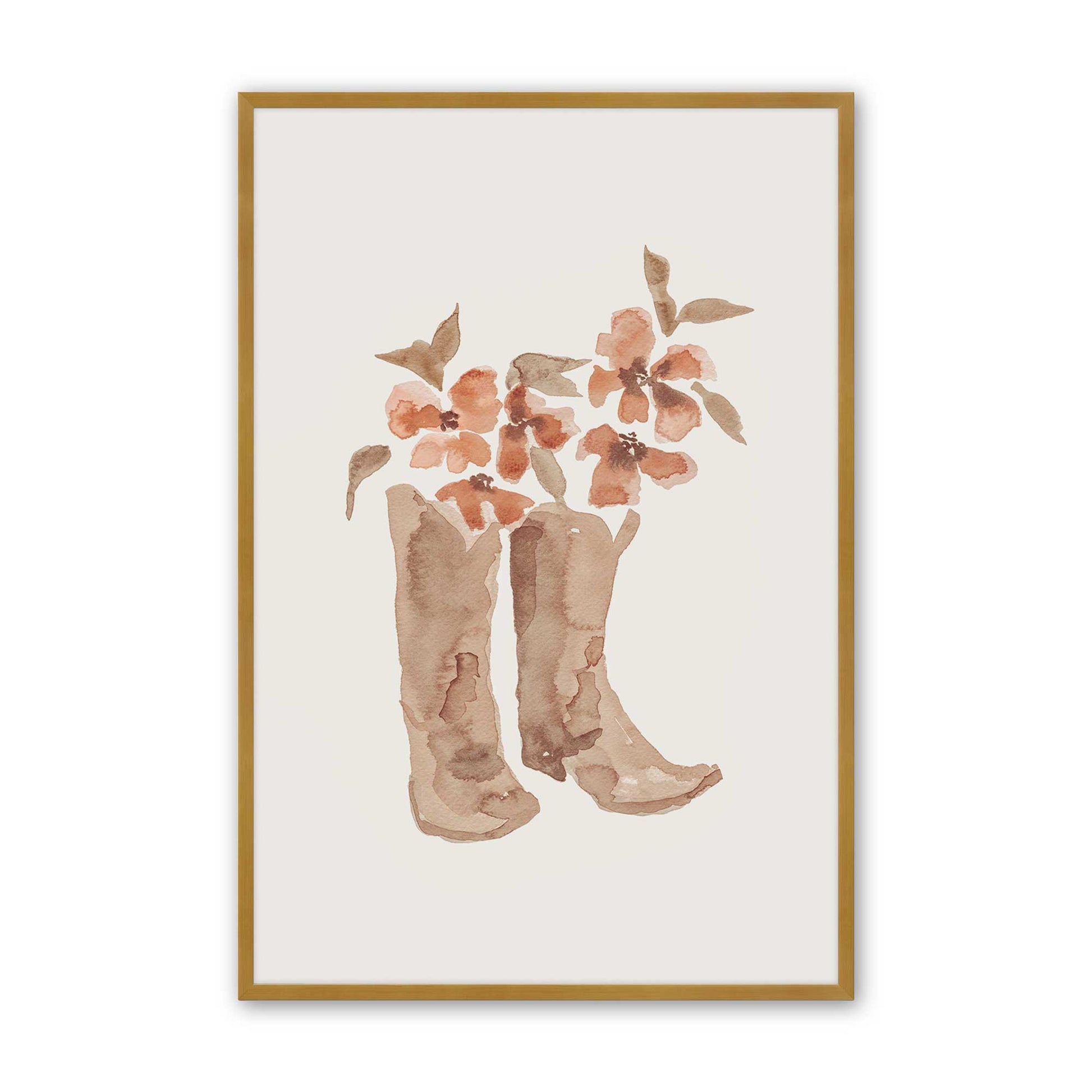[Color:Polished Gold], Picture of art in a Polished Gold frame