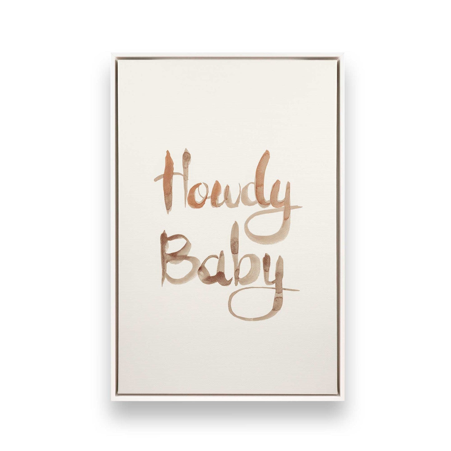 [Color:Opaque White], Picture of art in a White frame