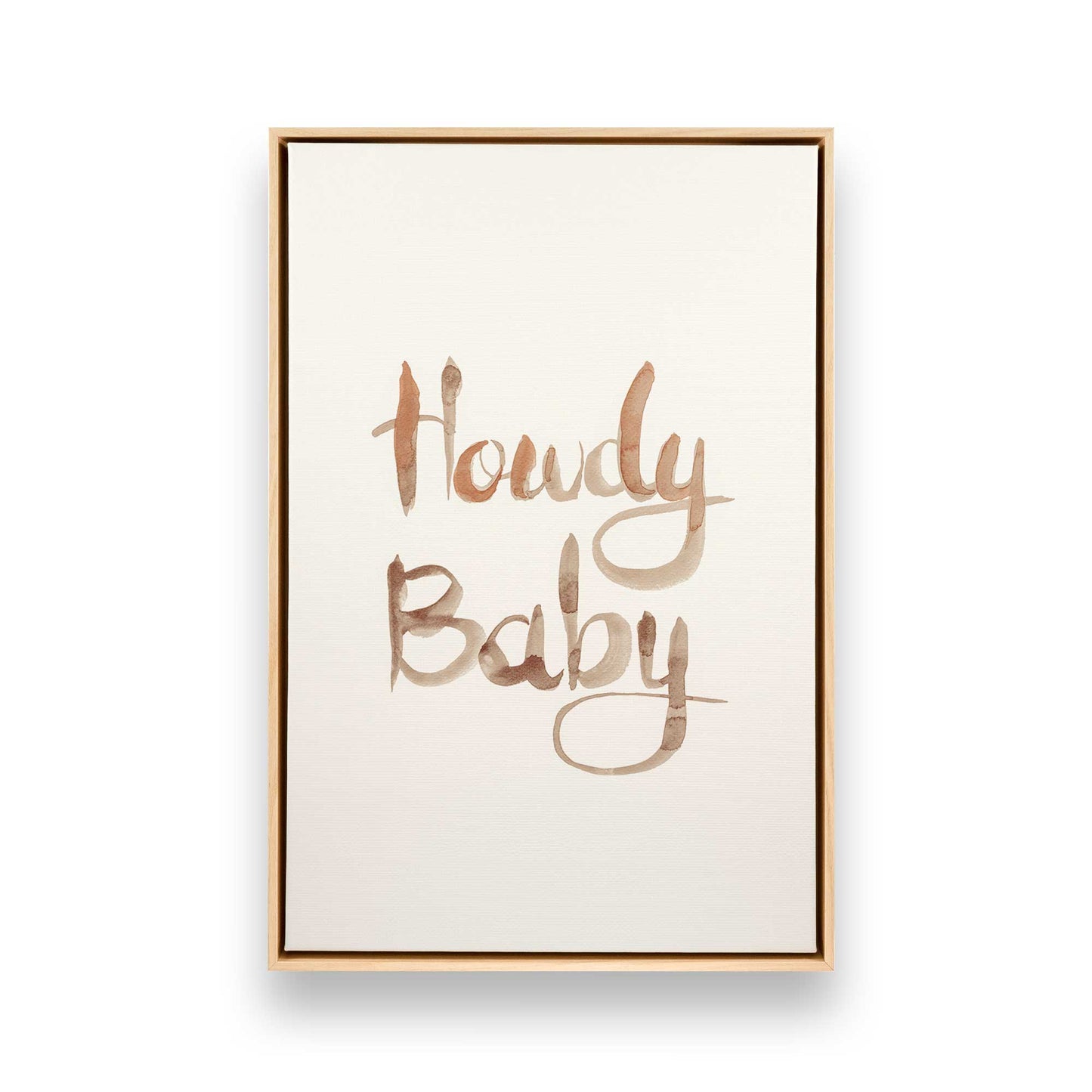 [Color:American Maple], Picture of art in a American Maple frame