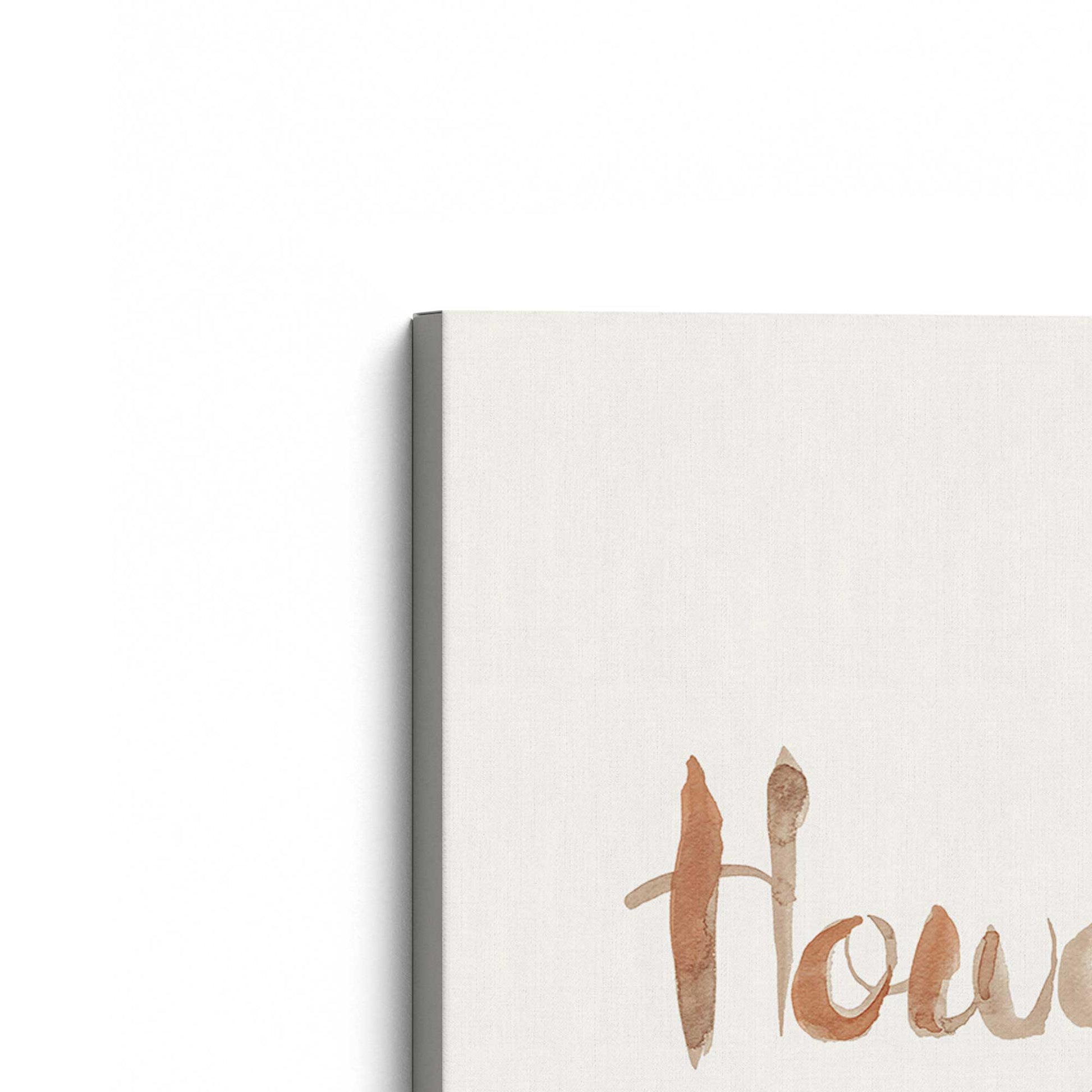 [Color:Stretched Canvas], Picture of the corner of the art