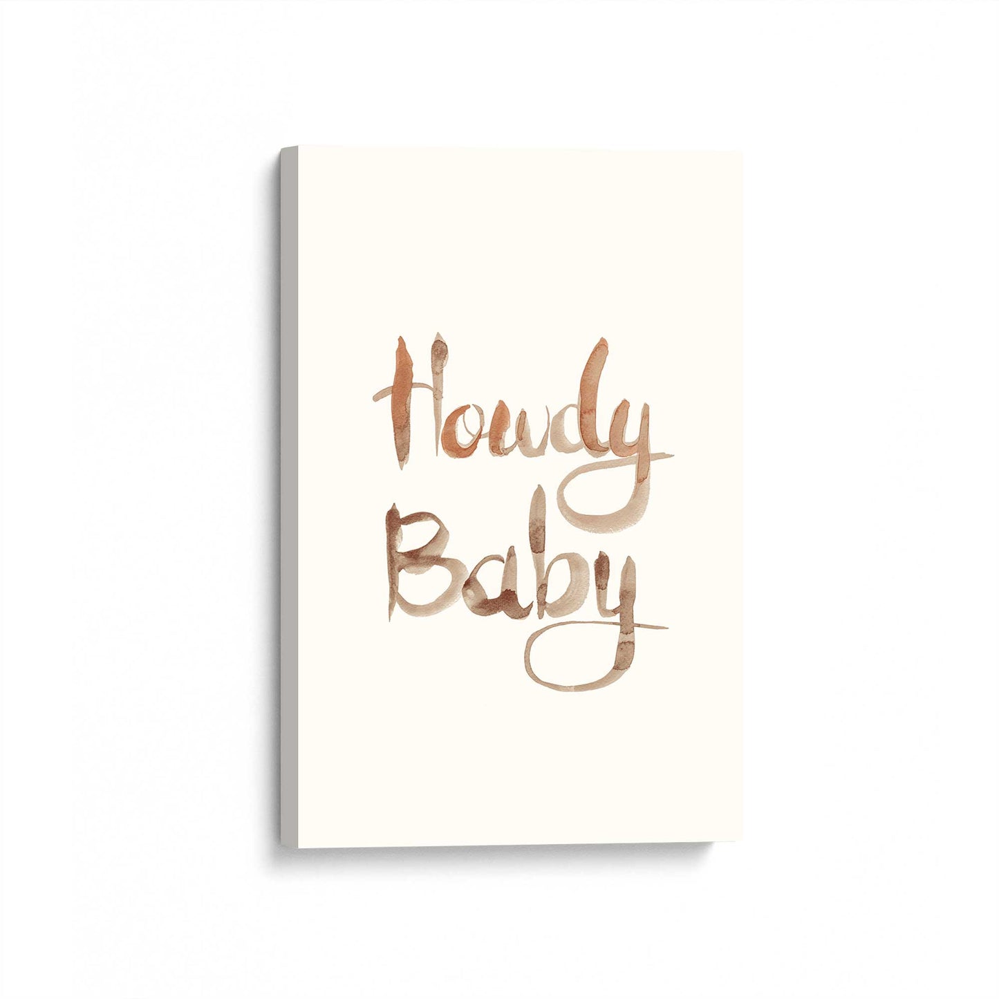 [Color:Stretched Canvas], Picture of art at an angle