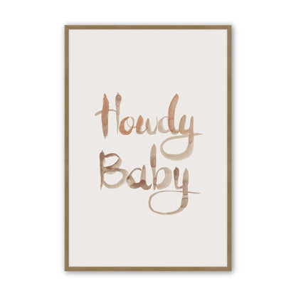 [Color:Brushed Gold], Picture of art in a Brushed Gold frame