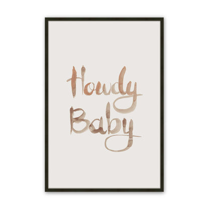 [Color:Satin Black], Picture of art in a Satin Black frame