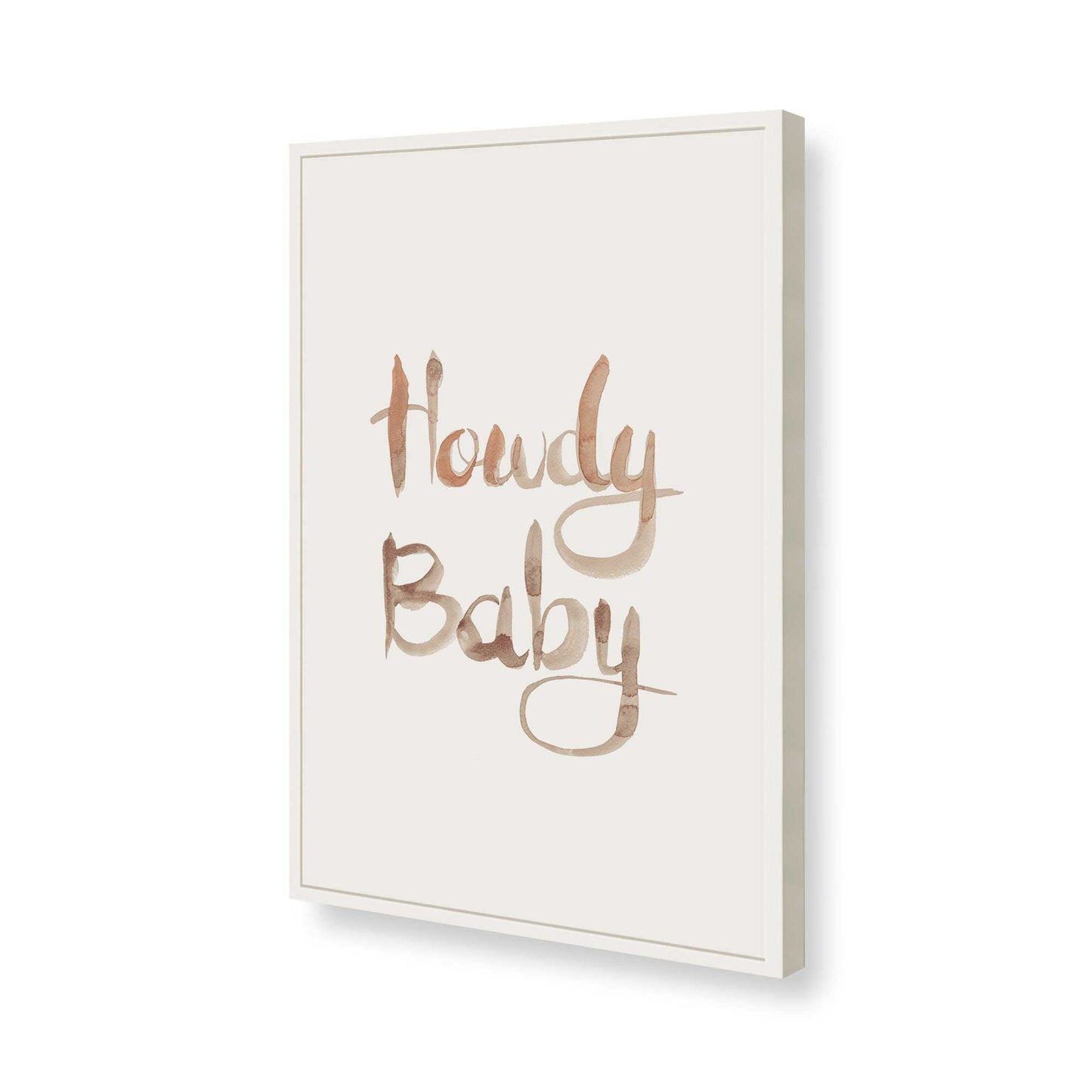 [Color:Opaque White], Picture of art in a Opaque White frame of the corner