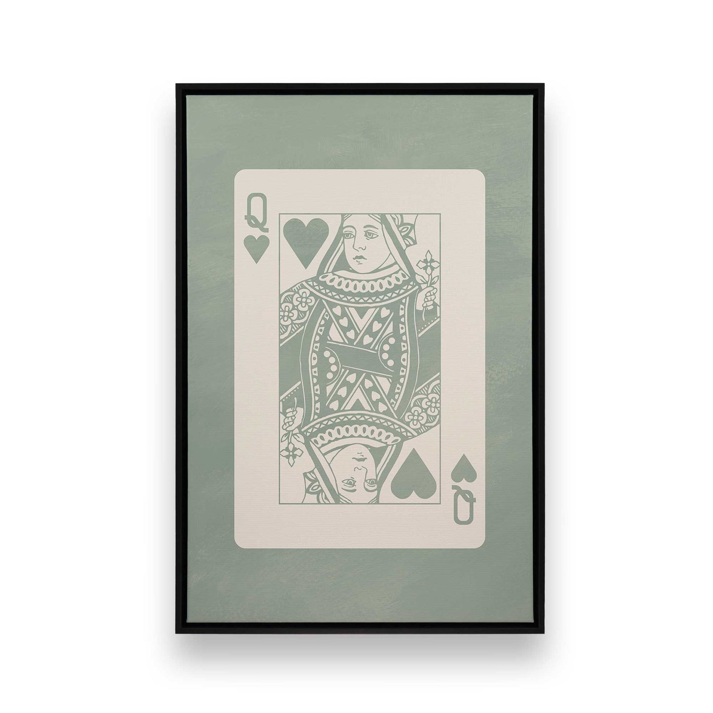 [Color:Satin Black], Picture of art in a Satin Black frame