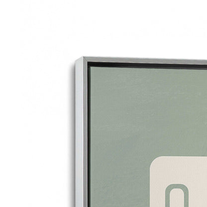[Color:Polished Chrome], Picture of art in a Polished Chrome frame at an angle