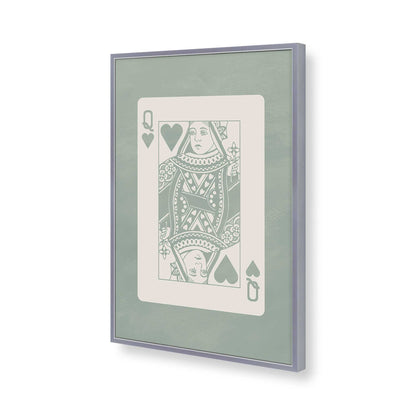 [Color:Polished Chrome], Picture of art in a Polished Chrome frame of the corner