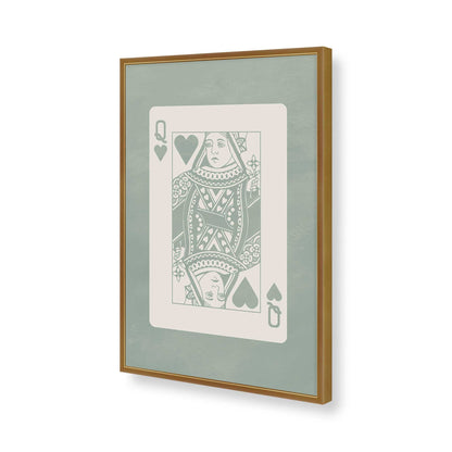 [Color:Polished Gold], Picture of art in a Polished Gold frame of the corner