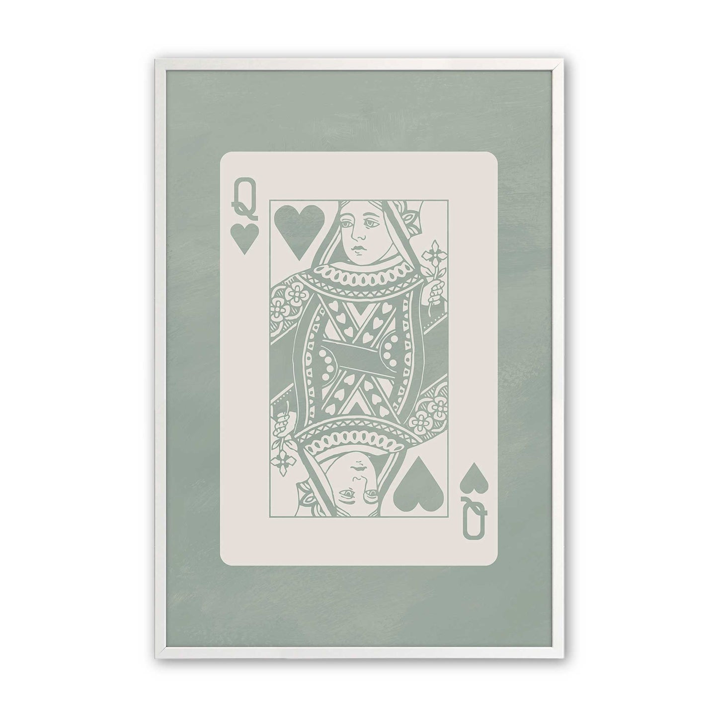 [Color:Opaque White], Picture of art in a Opaque White frame