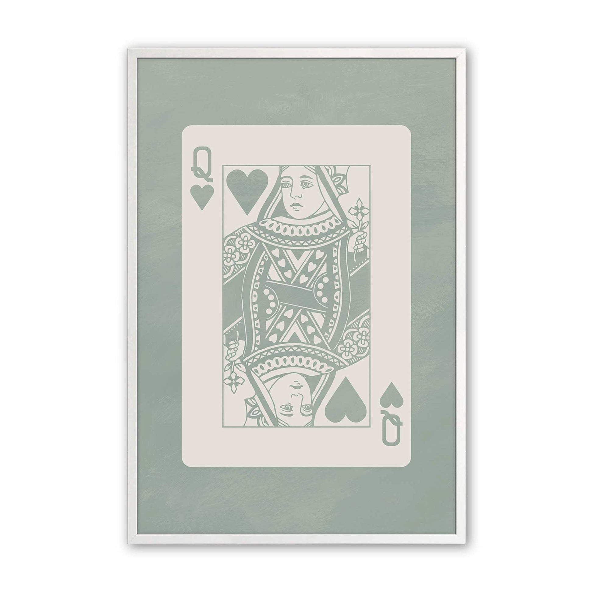 [Color:Opaque White], Picture of art in a Opaque White frame