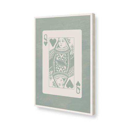 [Color:Opaque White], Picture of art in a Opaque White frame of the corner