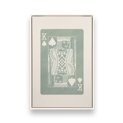 [Color:Opaque White], Picture of art in a White frame