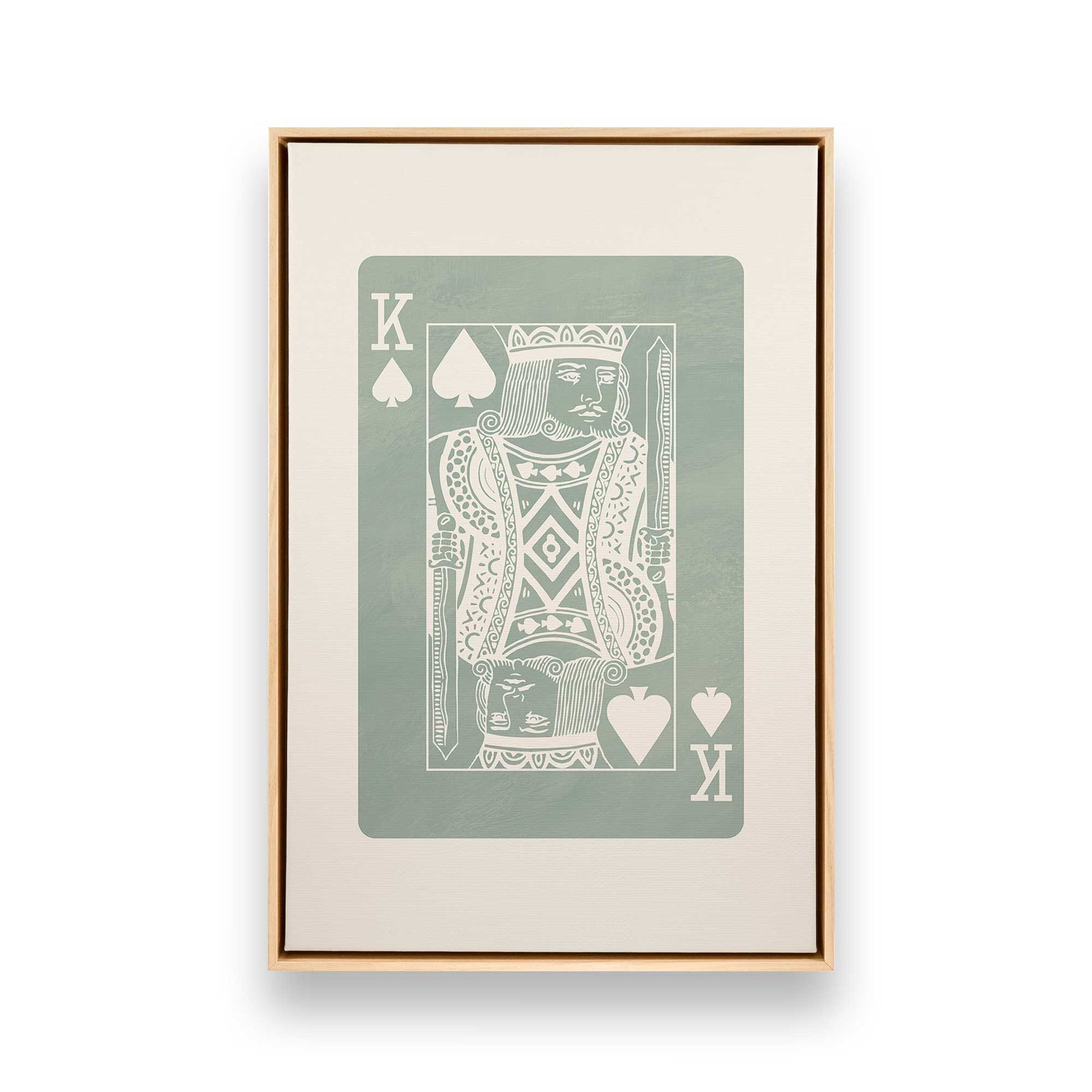 [Color:American Maple], Picture of art in a American Maple frame