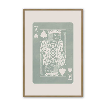 [Color:Brushed Gold], Picture of art in a Brushed Gold frame
