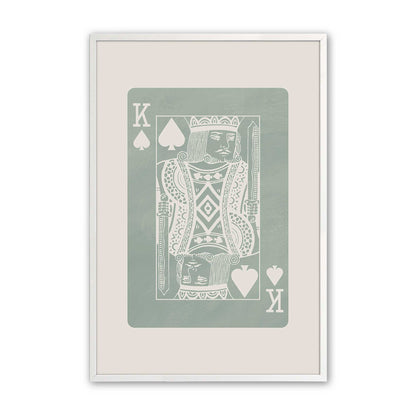 [Color:Opaque White], Picture of art in a Opaque White frame