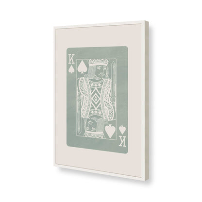 [Color:Opaque White], Picture of art in a Opaque White frame of the corner