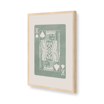 [Color:Raw Maple], Picture of art in a Raw Maple frame of the corner