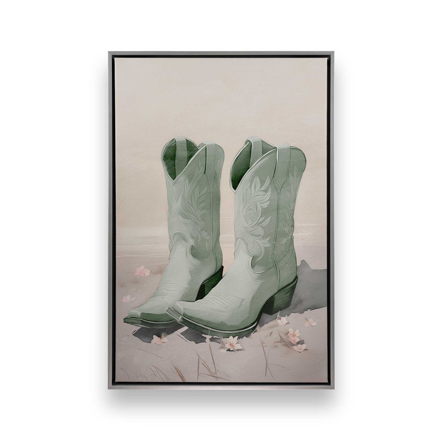 [Color:Polished Chrome], Picture of art in a Polished Chrome frame