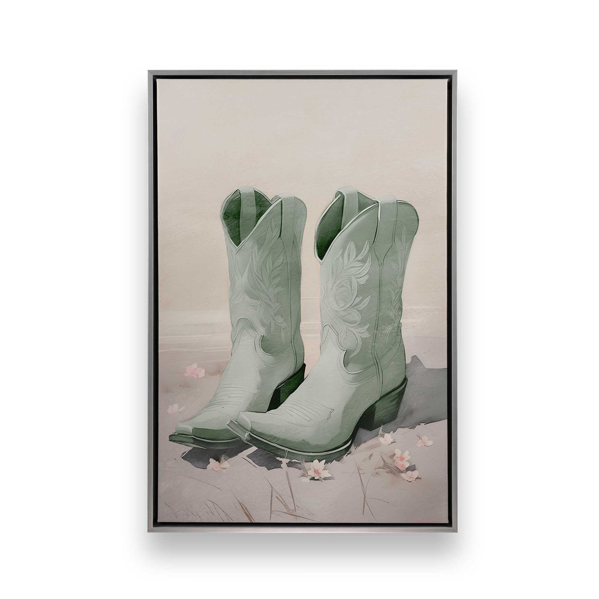 [Color:Polished Chrome], Picture of art in a Polished Chrome frame