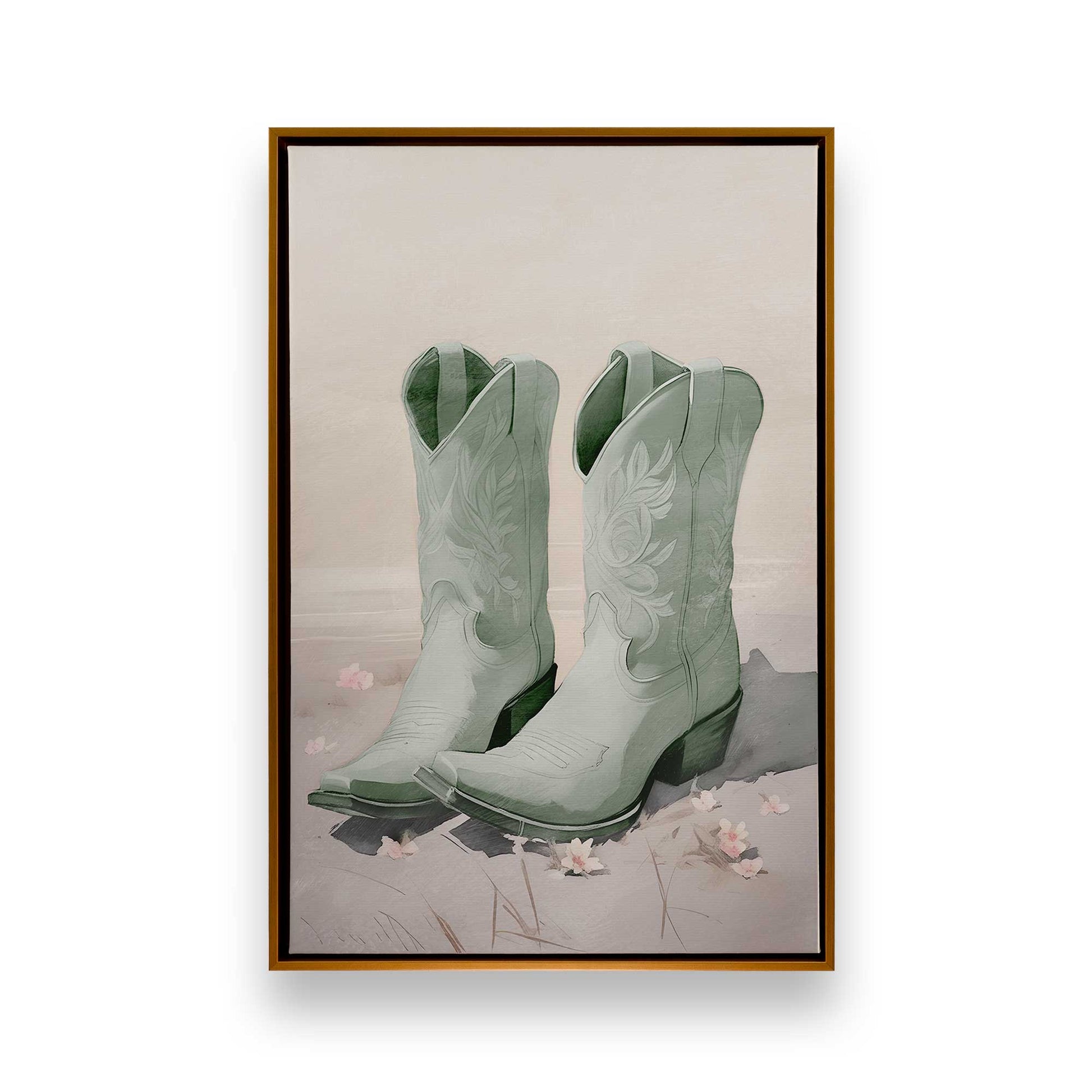 [Color:Polished Gold], Picture of art in a Polished Gold frame