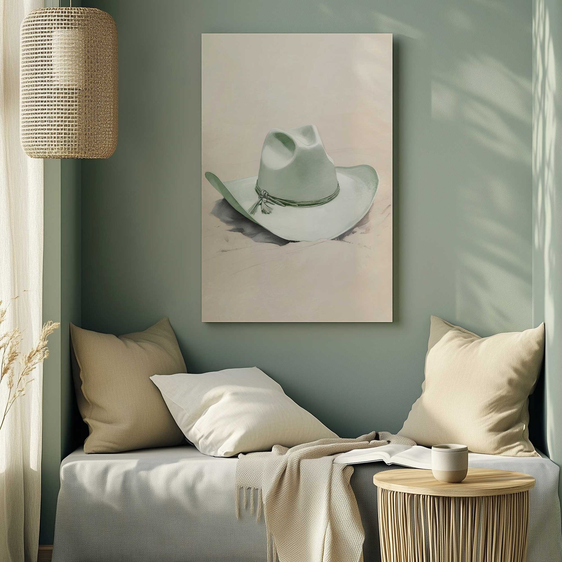 Picture of art in a room