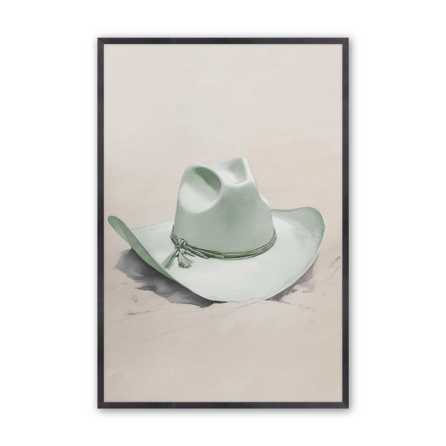 [Color:Weathered Zinc], Picture of art in a Weathered Zinc frame