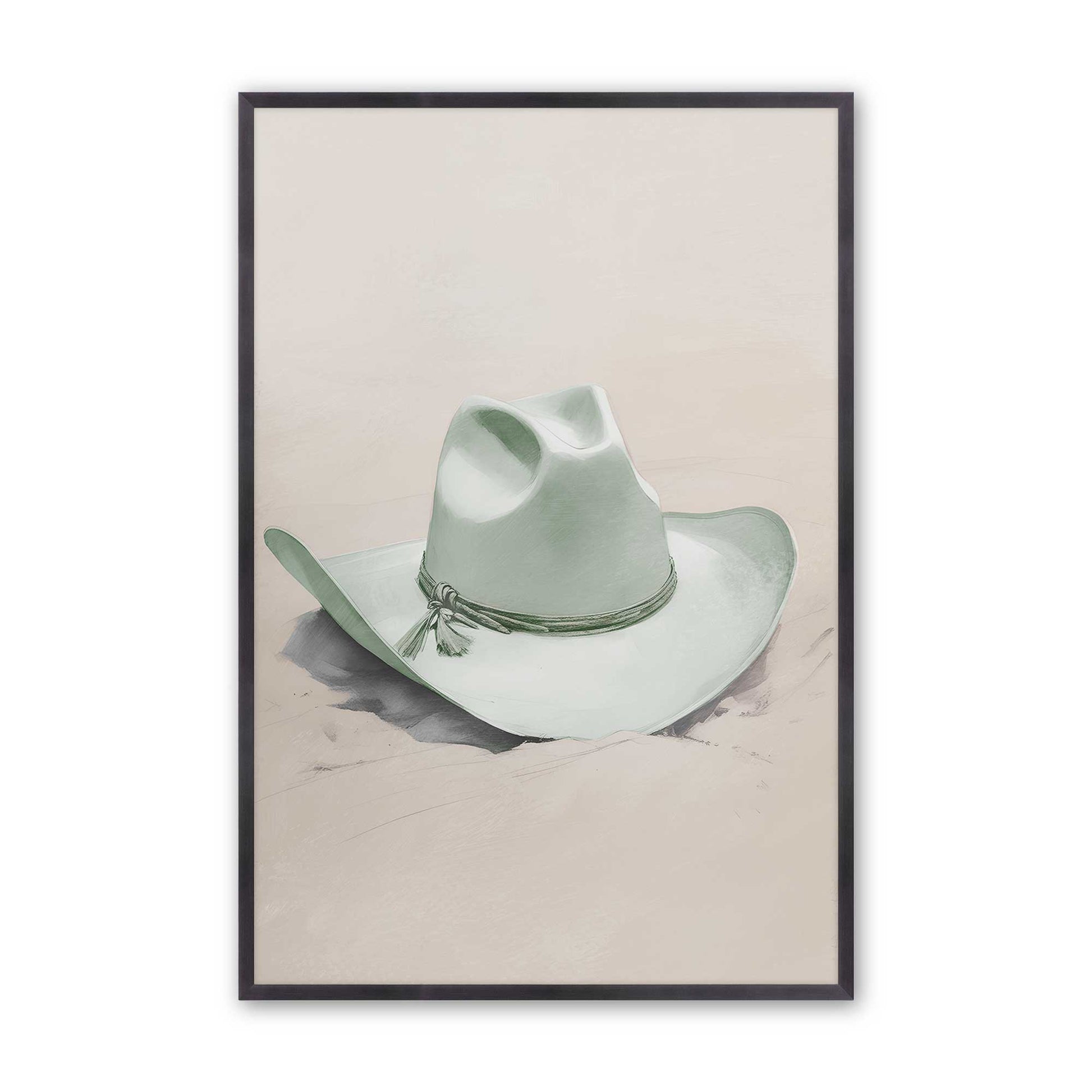 [Color:Weathered Zinc], Picture of art in a Weathered Zinc frame