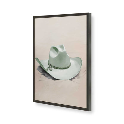 [Color:Satin Black], Picture of art in a Satin Black frame of the corner