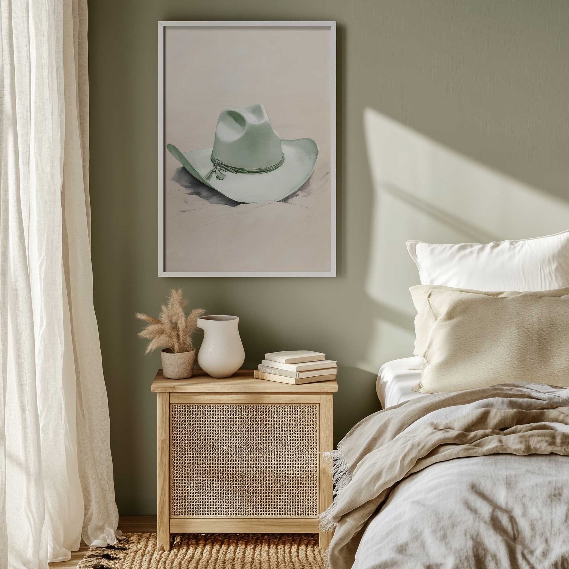 Picture of art in a room