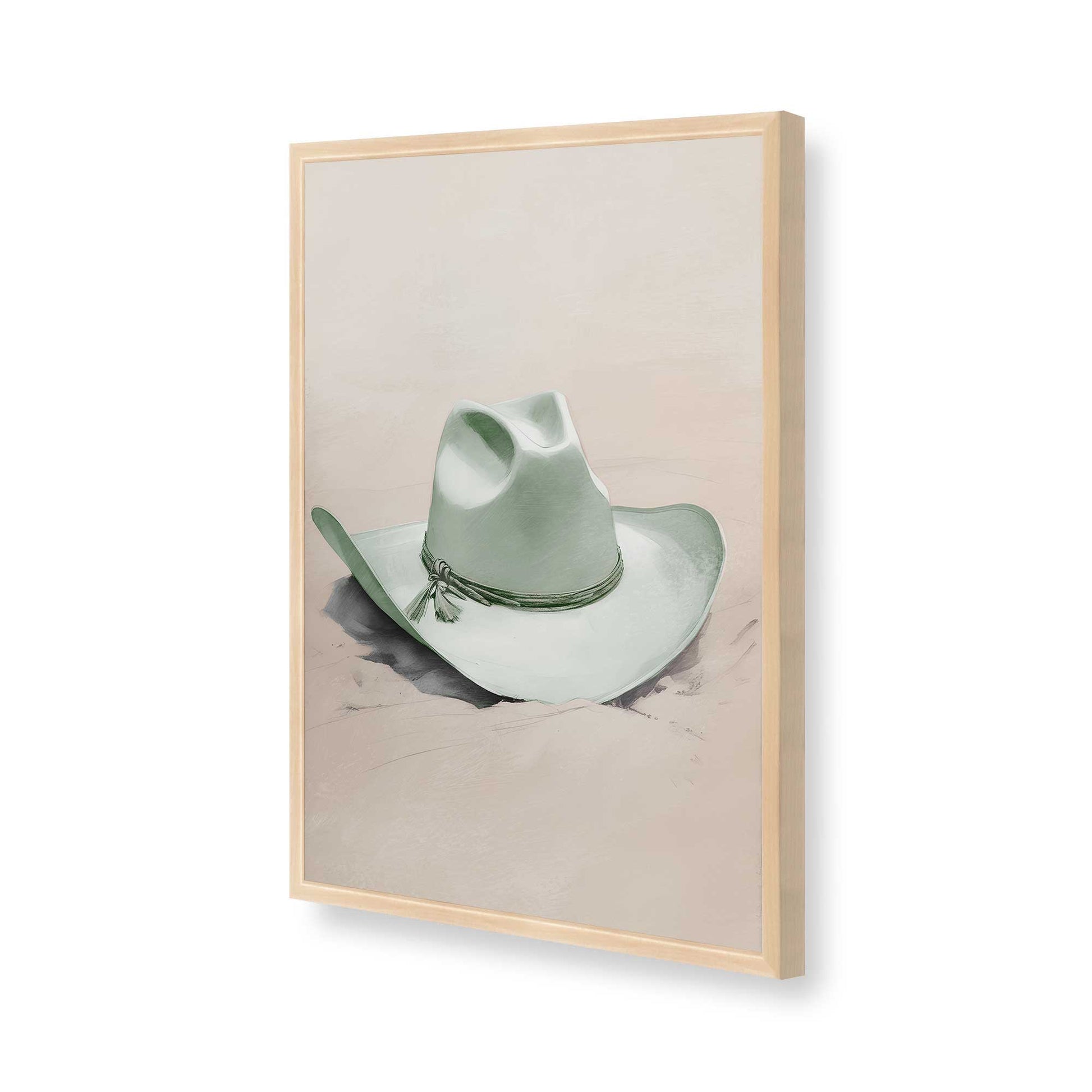 [Color:Raw Maple], Picture of art in a Raw Maple frame of the corner