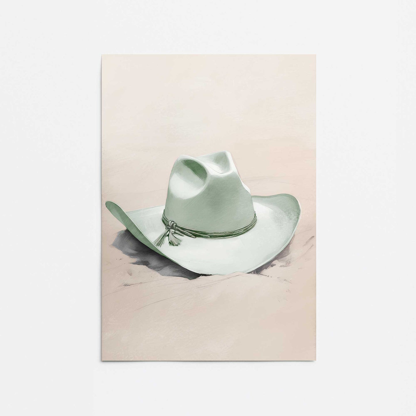 [color:Rolled Print], Picture of close up of art