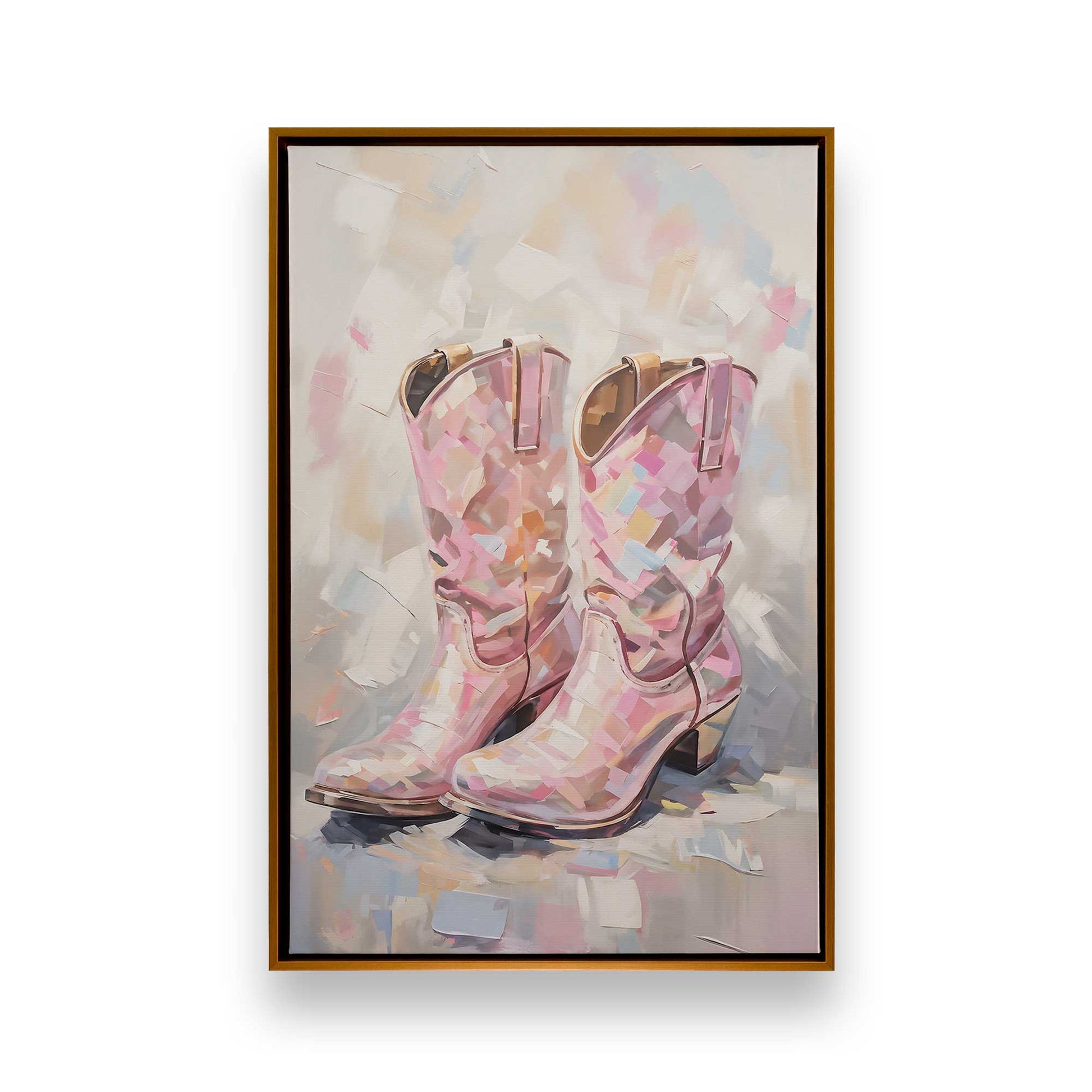 [Color:Polished Gold], Picture of art in a Polished Gold frame
