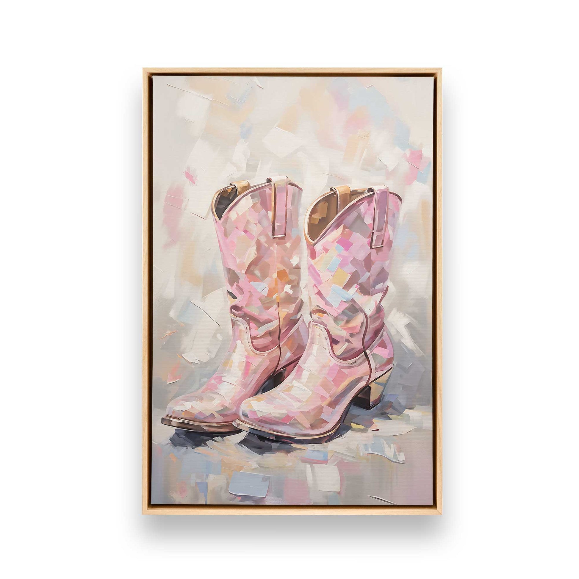 [Color:American Maple], Picture of art in a American Maple frame