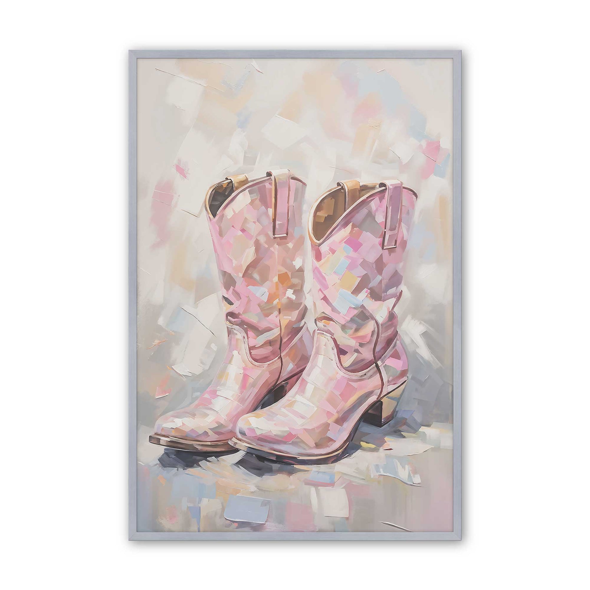 [Color:Polished Chrome], Picture of art in a Polished Chrome frame
