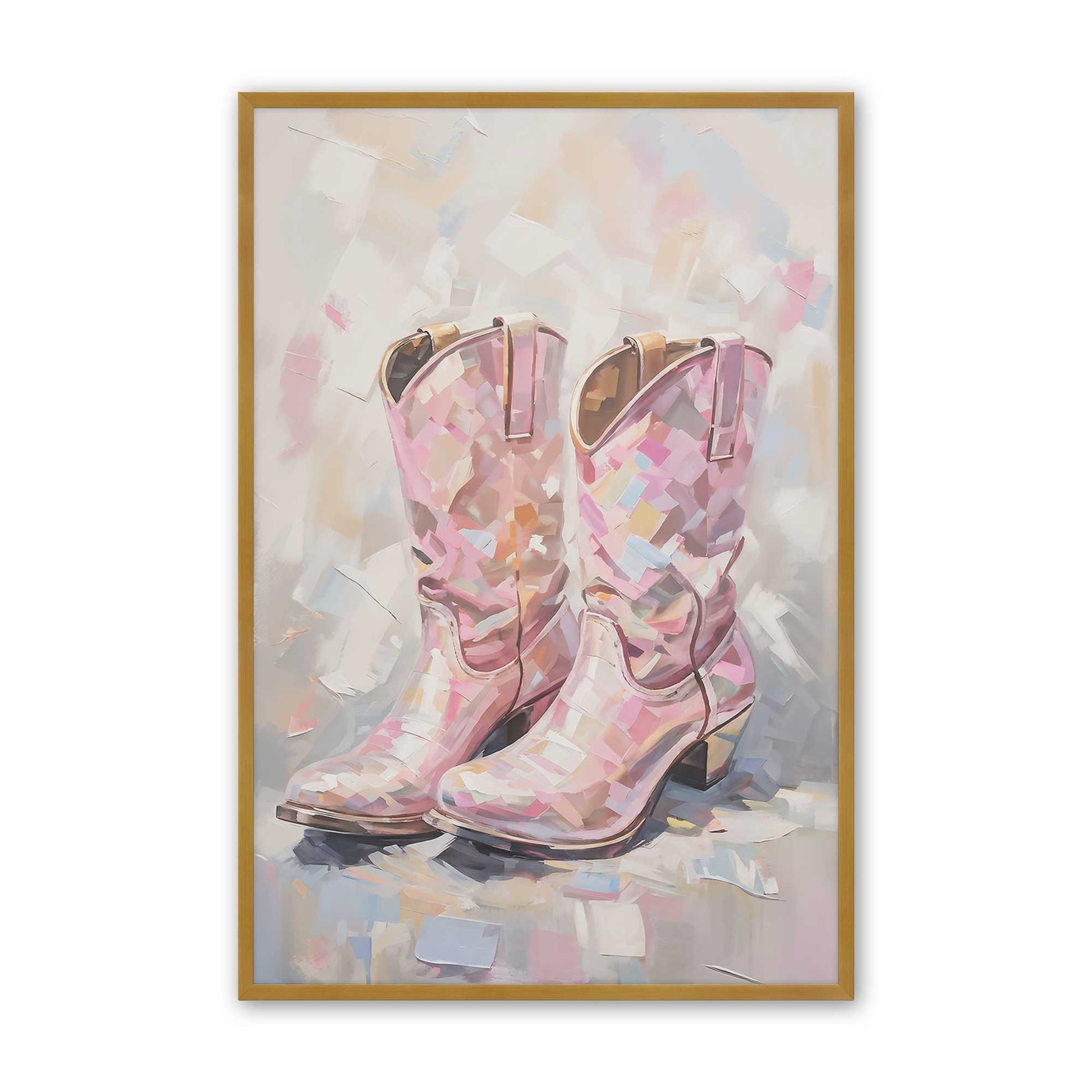 [Color:Polished Gold], Picture of art in a Polished Gold frame