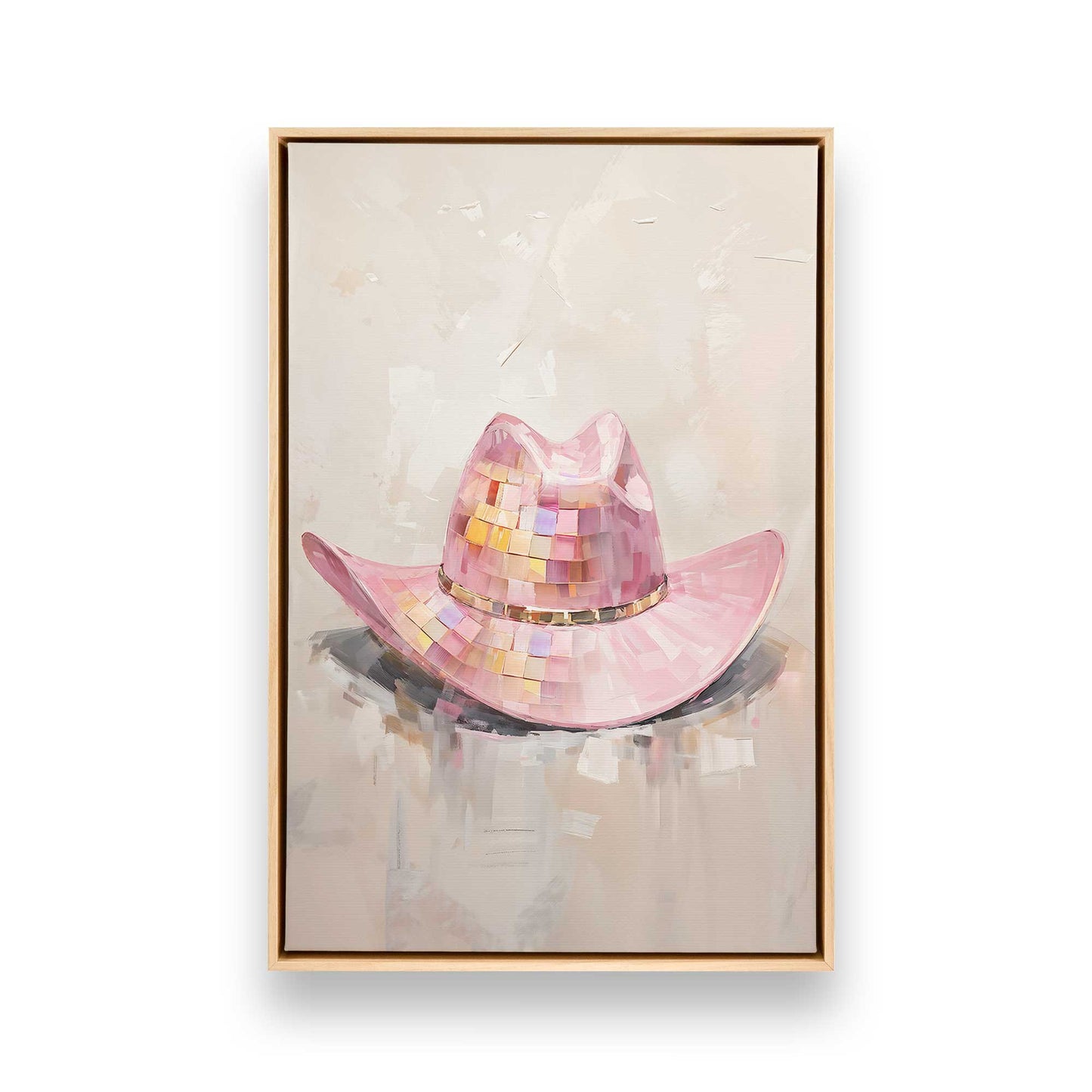 [Color:American Maple], Picture of art in a American Maple frame
