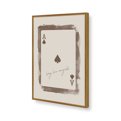 [Color:Polished Gold], Picture of art in a Polished Gold frame of the corner
