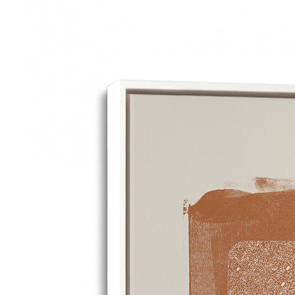 [Color:Opaque White], Picture of art in a White frame at an angle