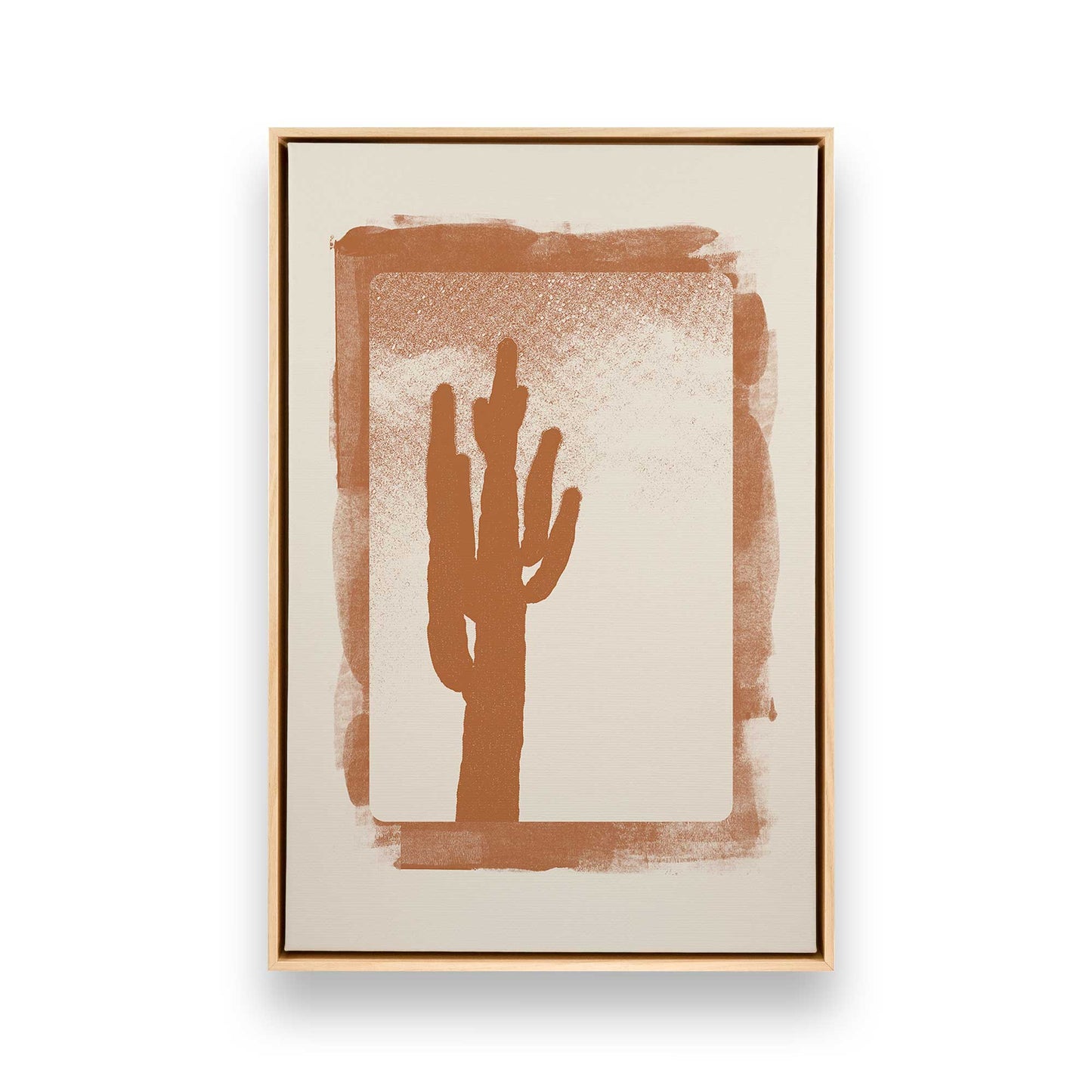 [Color:American Maple], Picture of art in a American Maple frame