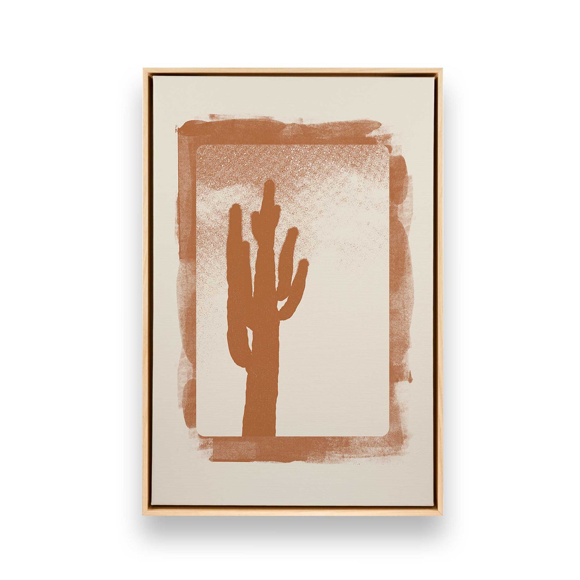 [Color:American Maple], Picture of art in a American Maple frame