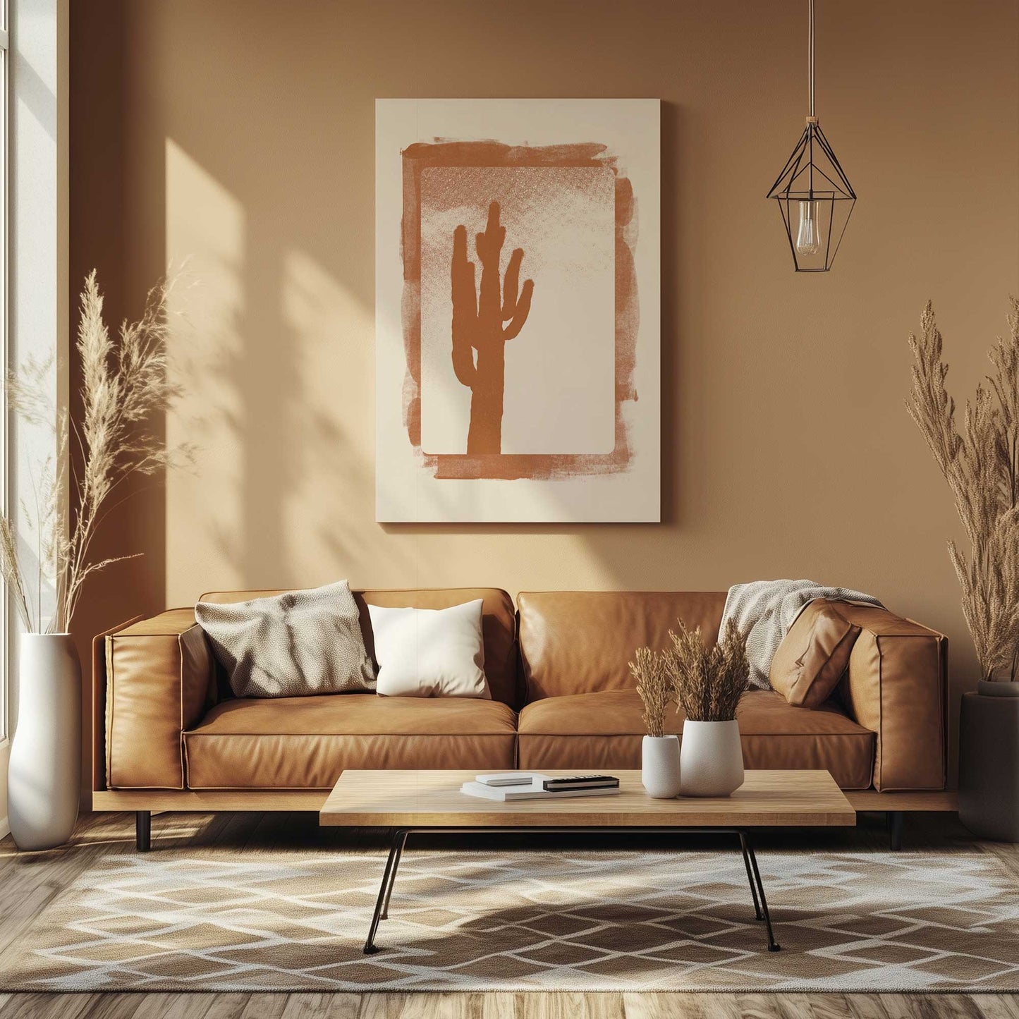 Picture of art in a room