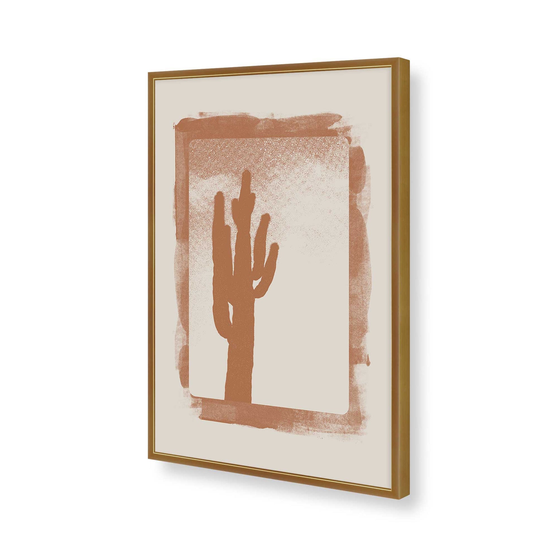[Color:Polished Gold], Picture of art in a Polished Gold frame of the corner