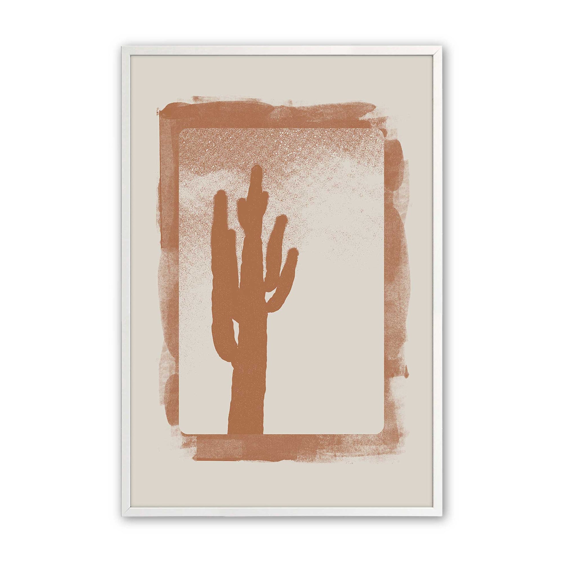 [Color:Opaque White], Picture of art in a Opaque White frame