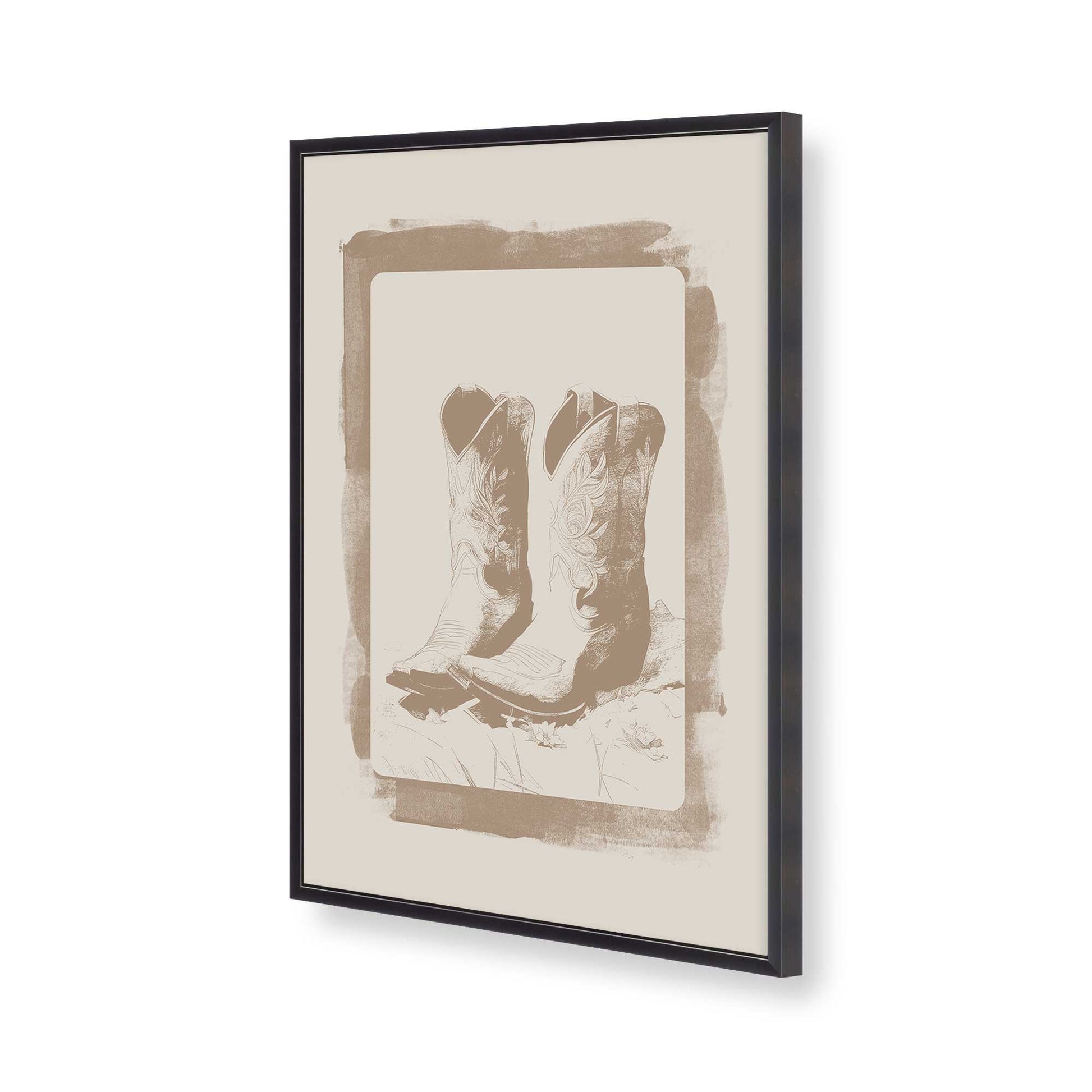 [Color:Weathered Zinc], Picture of art in a Weathered Zinc frame of the corner