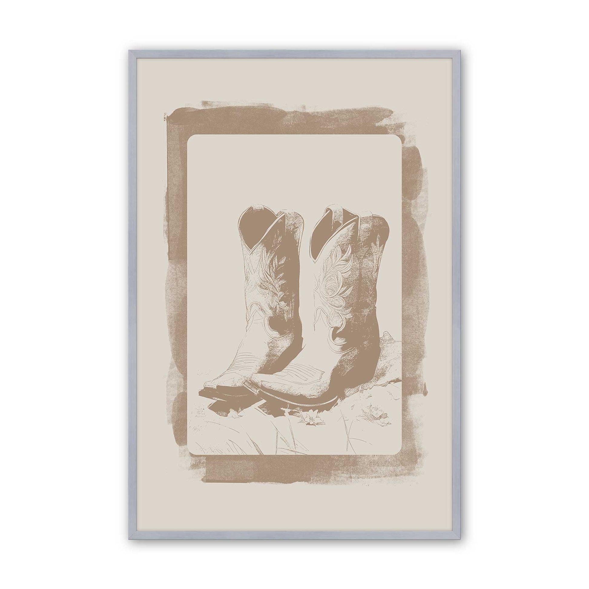 [Color:Polished Chrome], Picture of art in a Polished Chrome frame