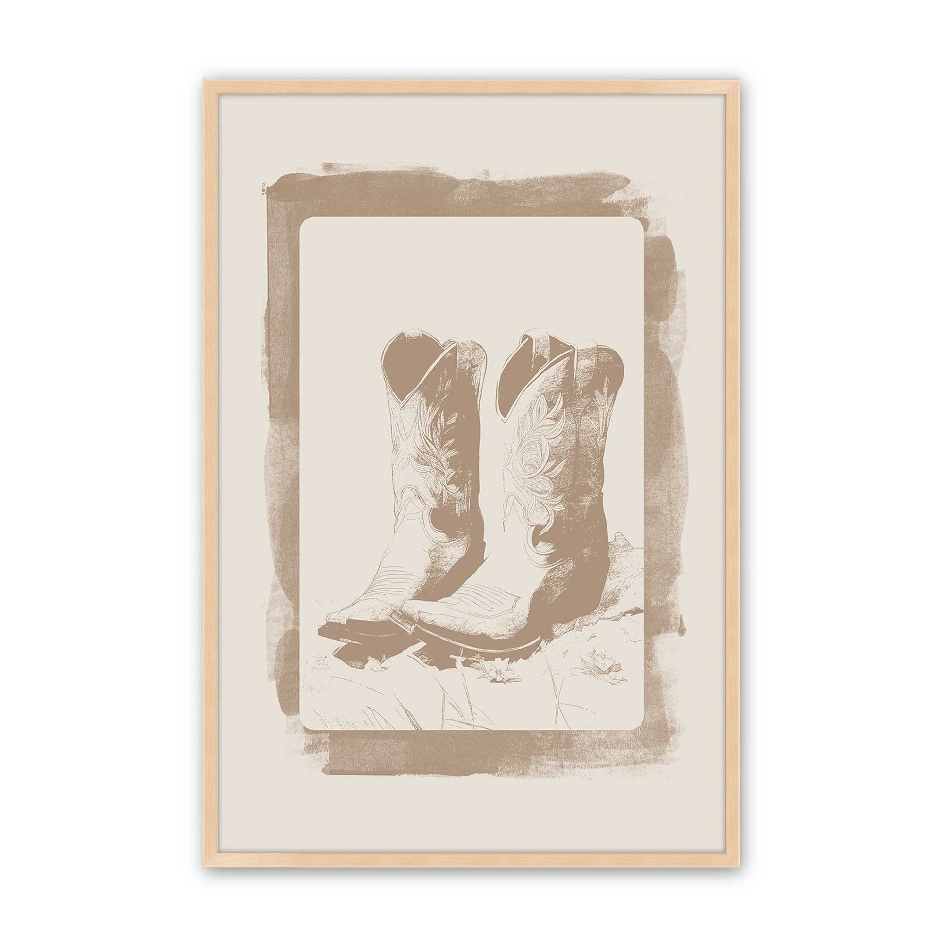 [Color:Raw Maple], Picture of art in a Raw Maple frame