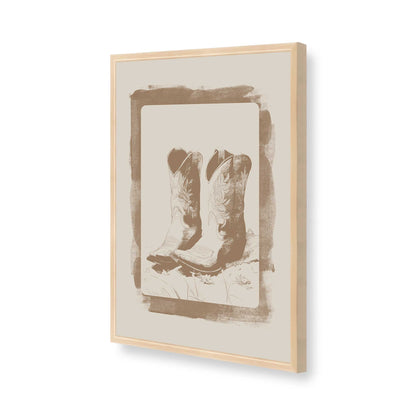 [Color:Raw Maple], Picture of art in a Raw Maple frame of the corner